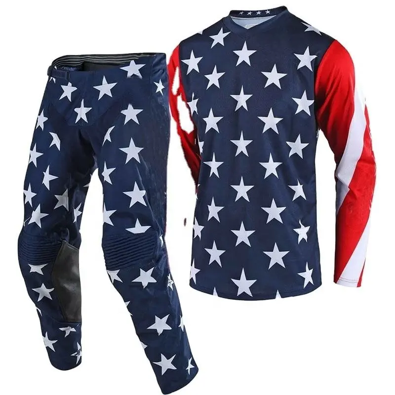 Tùy chỉnh MX Motocross bánh Pro Motocross Racing phù hợp với dirtbike off-road xe máy phù hợp với 2024 tùy chỉnh Motocross Jersey Set