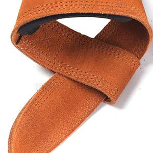 Sangles de musculation personnalisées avec logo, sangles de musculation antidérapantes 2026, sangles de poignet pour la musculation en cuir suédé - Product Image 3