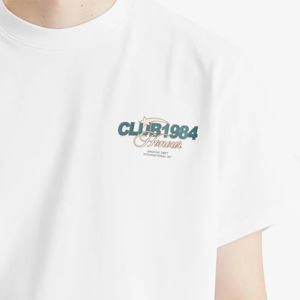 T-shirt blanc surdimensionné DTF | 100% coton French Terry 300 GSM Crewneck | T-shirt graphique rétro | Streetwear Premium & Urban Fashion - Product Image 5