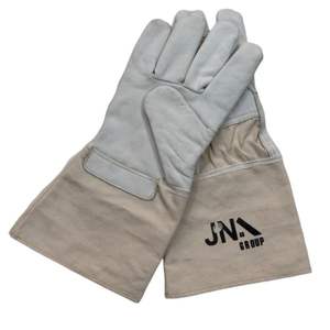 Gants de soudage en cuir de qualité supérieure robustes Gants en cuir résistants à la chaleur Gants de soudage de cheminée Tig Guantes Para Soldar Tig - Product Image 2