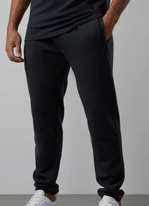 Ensemble jogging homme deux pièces, sweat-shirt et jogging gris foncé surdimensionné, logo OEM personnalisé de haute qualité. - Product Image 6