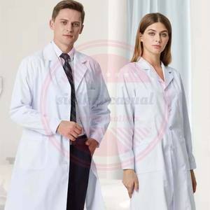 2024 Top qualité à manches longues unisexe hôpital manteau soins infirmiers laboratoire blouse médecin uniforme manteau pour unisexe - Product Image 6