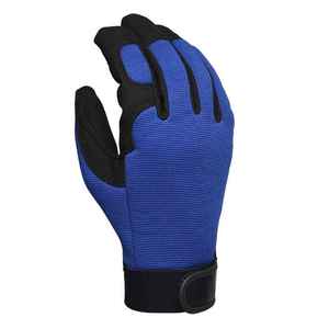 Los mejores guantes mecánicos de cuero de grano de piel de cabra de vaca sostenibles, guantes de conductor, funciones anticorte antiimpacto, guantes mecánicos - Product Image 6