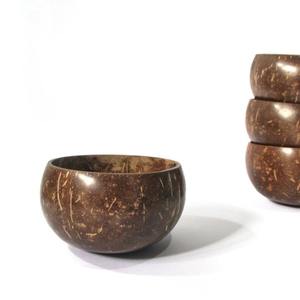 Factory price coconut <b>dessert</b> <b>bowls</b> food safe handmade natural coco shell <b>bowl</b> and spoon set - Product Image 6