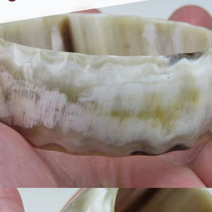 เครื่องประดับแฟชั่นสำหรับผู้ชายและผู้หญิงกำไลเขาวัววัวกระทิงทำด้วยมือแบบหรูหรา - Product Image 2