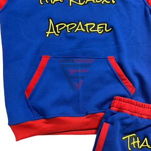 Conjunto de Sudadera con capucha Fce de poliéster de talla grande para hombre y mujer, pantalón de chándal con logotipo impreso para correr en invierno para equipos deportivos - Product Image 4