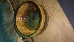 Amazing Best Quality Newly Designed and Stylish Eco Friendly Resin Wood <b>Soup</b> <b>Bowl</b> Serving Wooden <b>Bowl</b> at Best Price - Product Image 2