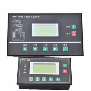 Màn hình cảm ứng MAM-880 bảng điều chỉnh bộ phận máy nén PLC điều khiển 40A 100A 200A 400A Board