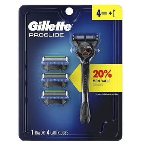Para ProGlide, Maquinilla de Afeitar Desechable de 3 Hojas, Original y Auténtica, Paquete de 4, Mango Recargable, 8 Cartuchos, Hojas de Acero Inoxidable - Product Image 2
