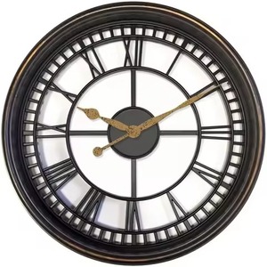 Horloge murale au design géométrique unique, parfaite pour améliorer tout type de mur de fond intérieur et apporter du luxe à votre décoration intérieure - Product Image 6