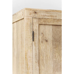 Armario Rústico de Madera con Acabado Desgastado, Organizador de Ropa, Mueble de Almacenamiento para Dormitorio o Sala de Estar, Mueble de Madera Maciza de Mango India - Product Image 6
