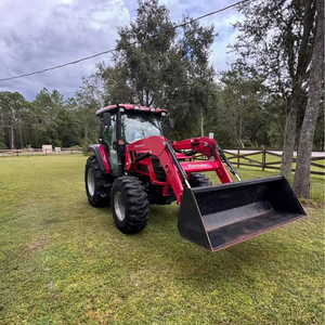 Tracteur chargeur Mahindra 6075 Pts 75 ch 4x4 haute performance, moteur diesel turbocompressé 4 temps, boîte de vitesses à 2 vitesses, à vendre - Product Image 1