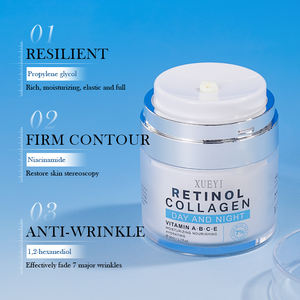 Creme Facial de Marca Própria Vegano e Orgânico com Colágeno e Retinol Antienvelhecimento, Antirrugas, Clareador e Iluminador para a Pele - Product Image 4