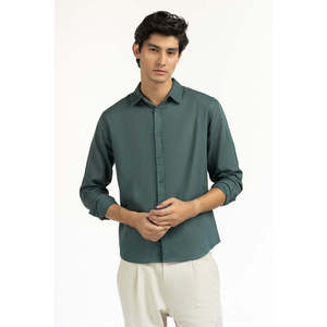 Camisas Casuales para Hombre, 100% Algodón Popelina, Doble Botonadura, Transpirables y Antiarrugas, Corte Regular para Oficina, Suministro ODM - Product Image 1