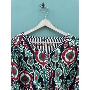 Veste matelassée en coton bohème fleuri imprimé Patchwork manteau Streetwear réversible pour l'automne hiver Style Boho - Product Image 5