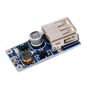 Module convertisseur DC-DC Aek-Tech K312.003, 0,9-5V vers 5V 600mA, sortie USB, montage sur carte - Product Image 1