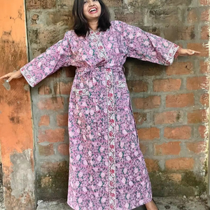 Tie Dye rayonne tissu Long Kimono Boho Style dame plage vacances d'été couvrir Sexy Resort porter femmes Kimono grande taille Kimono - Product Image 1