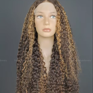 Extensions de cheveux Remy vietnamiennes, donneur unique, pour style bouclé suisse HD, bouclé eurasien, bouclé italien, vente en gros de perruques, trame unique - Product Image 1