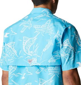 Livraison rapide été respirant nouveau Style chemises hawaïennes à manches courtes chemise boutonnée impression personnalisée - Product Image 3