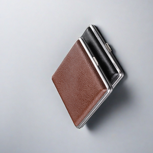 Étui à roulettes en papier portable en cuir de qualité supérieure Accessoires Conteneur Étui à roulettes en papier de poche - Product Image 4