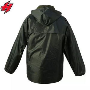 Chaquetas de lluvia personalizadas OEM, chaqueta de senderismo impermeable con capucha, abrigo informal para exteriores, ropa para hombre, chaquetas cortavientos de otoño para hombre - Product Image 6