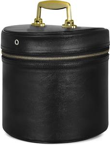 Étuis de fez maçonniques haut de gamme - Boîte de rangement pour chapeau en similicuir |   Disponible en blanc, rouge, bleu, violet, noir (blanc) - Product Image 4