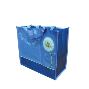 Sac fourre-tout tissé en PP réutilisable avec gravure laminée BOPP et taille et logo personnalisés du fabricant vietnamien - Product Image 2