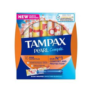 Tampax-Pearl-Tampons-Super-Absorbency-with-BPA-Free-Plastic-Applicator-and-LeakGuard-Braid-Unscented-50-Count Pas-FlavourTampax - Product Image 5
