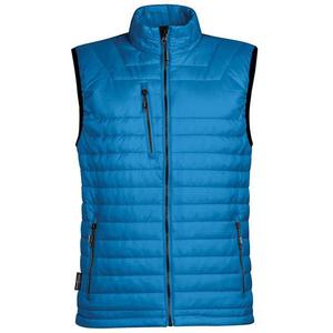 Chaleco Acolchado Ligero para Hombre, Impermeable, Cortavientos, Transpirable, Ecológico, Sin Mangas, con Capucha Extraíble, Logotipo Frontal, Chaqueta para Exteriores - Product Image 3