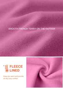 High Quality Women's Long <b>Velour</b> Oversized 100% Cotton <b>Hoodie</b> Quick Dry Breathable Drop Shoulder Customized Front Autumn Winter - Product Image 2