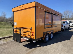 Cuisine mobile entièrement équipée en acier inoxydable Camion de restauration de rue pour snacks Restauration rapide Solution de restauration mobile parfaite - Product Image 4