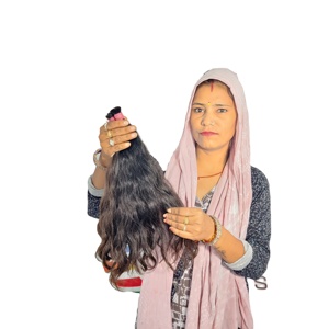 วิกผมต่อผมมนุษย์จากเวียดนามเป็นกลุ่ม100% ธรรมชาติมีหนังกำพร้าไม่ผ่านกระบวนการทางเคมี - Product Image 1