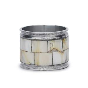 Rond de serviette en aluminium de concepteur rond de qualité supérieure couleur différente décorative en gros rond de serviette en métal aluminium rond de serviette - Product Image 4