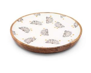 Soporte de vela de Navidad de madera respetuoso con el medio ambiente, esmalte multicolor impreso, decoración redonda para el hogar, venta al por mayor - Product Image 6