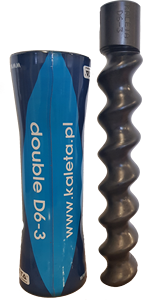 สเตเตอร์ปั๊มสกรู + โรเตอร์ แบบคู่ - D6/3 สำหรับเครื่องฉาบปูน - Product Image 2