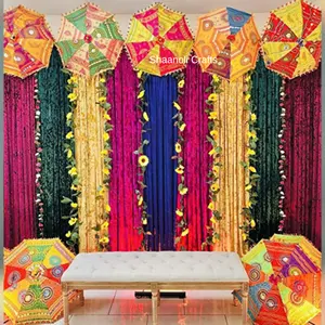 Декоративные Необычные традиционные винтажные зонтики ручной работы Зонтики из хлопка для свадебных сувениров