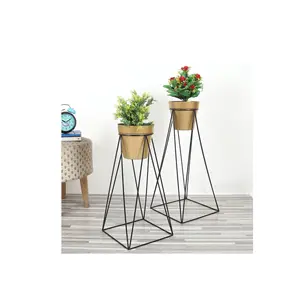 Alta Qualidade Durável Auto Rega Plant Pot Conveniência Jardim Pots & Plantadores Vasos De Flores De Metal para Venda