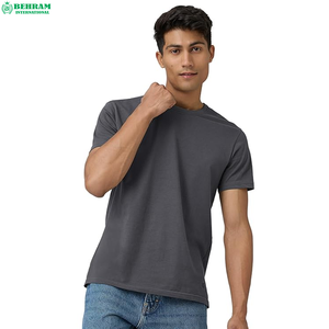 Camiseta de Verano de Alta Calidad, Unisex, Cuello Redondo Amplio, Manga Corta, Ecológica, Transpirable, de Poliéster/Algodón, Informal, con Estampado - Product Image 1