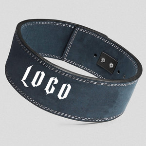 เข็มขัดหนังวัวสำหรับเล่นฟิตเนสเข็มขัดสำหรับยิมเข็มขัดพยุงหลังสำหรับออกกำลังกายยกน้ำหนักปรับแต่งโลโก้ได้ตามต้องการ - Product Image 5