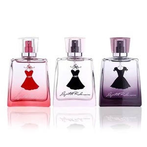Commerce extérieur transfrontalier Guangzhou Parfum Robes Noires Courtes pour Femmes, Vaporisateurs Richement Parfumés aux Notes de Rose et de Cerise - Product Image 1
