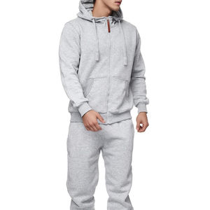 ชุดวอร์มเข้ารูปแฟชั่นสำหรับผู้ชายชุดฝึกซ้อมชุดวอร์มใส่สบายมีซิปดีไซน์ทันสมัย - Product Image 1