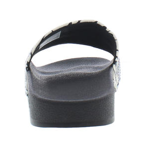 Chaussures Adidas Adilette pour femmes Couleur : Noir foncé/Bleu/Blanc 100% authentiques - Product Image 4