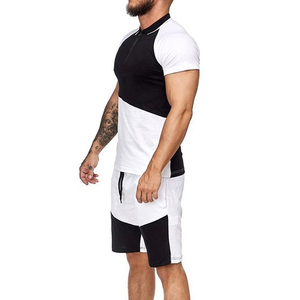 Summer New <b>Men</b> Casual Shorts Sets Short Sleeve <b>T</b> <b>Shirt</b> Shorts Solid 2 Piece Set <b>Men</b> Summer Sets - Product Image 5
