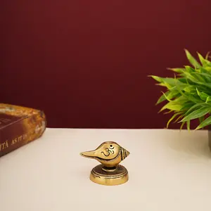 Soporte de Incienso de Latón con Forma de Shankh para Agarbatti y Dhoop, Marca CI, Origen Delhi, Uso en el Hogar y la Oficina, Venta Caliente, Popular - Product Image 5