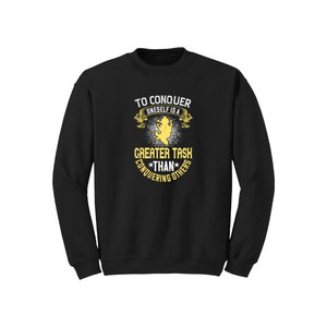 Sweat-shirt en mélange de coton avec des thèmes de bouddha imprimés Style décontracté 12 options de couleur 260-280 Placement de conception personnalisable GSM lourd - Product Image 2