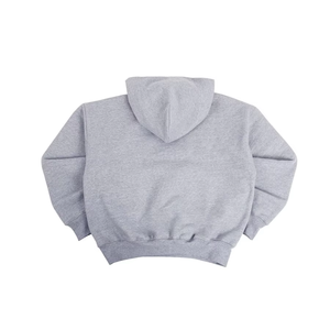 OEM sudaderas con capucha en blanco logotipo personalizado artesanía doble capa peso pesado 100% algodón unisex streetwear recortada boxy fit Sudadera con capucha - Product Image 5