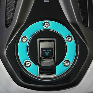 Copri tappo serbatoio moto 3D compatibile con Yamaha MT 09 2024-25 protettore adesivo protettivo 3D - Product Image 2