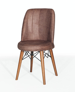 Ensemble de salle à manger en bois extensible moderne avec 4 chaises, écologique et durable pour les hôtels et les villas - Product Image 6