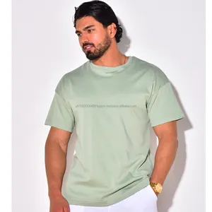 Camiseta masculina de manga curta com gola redonda, camiseta casual grande com estampa personalizada, plus size, 2024