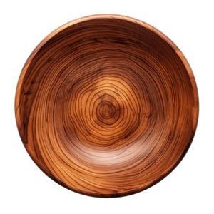 Bol en bois rustique de ferme Vaisselle écologique artisanale durable pour salade et fruits pour les mariages et les entreprises alimentaires - Product Image 3